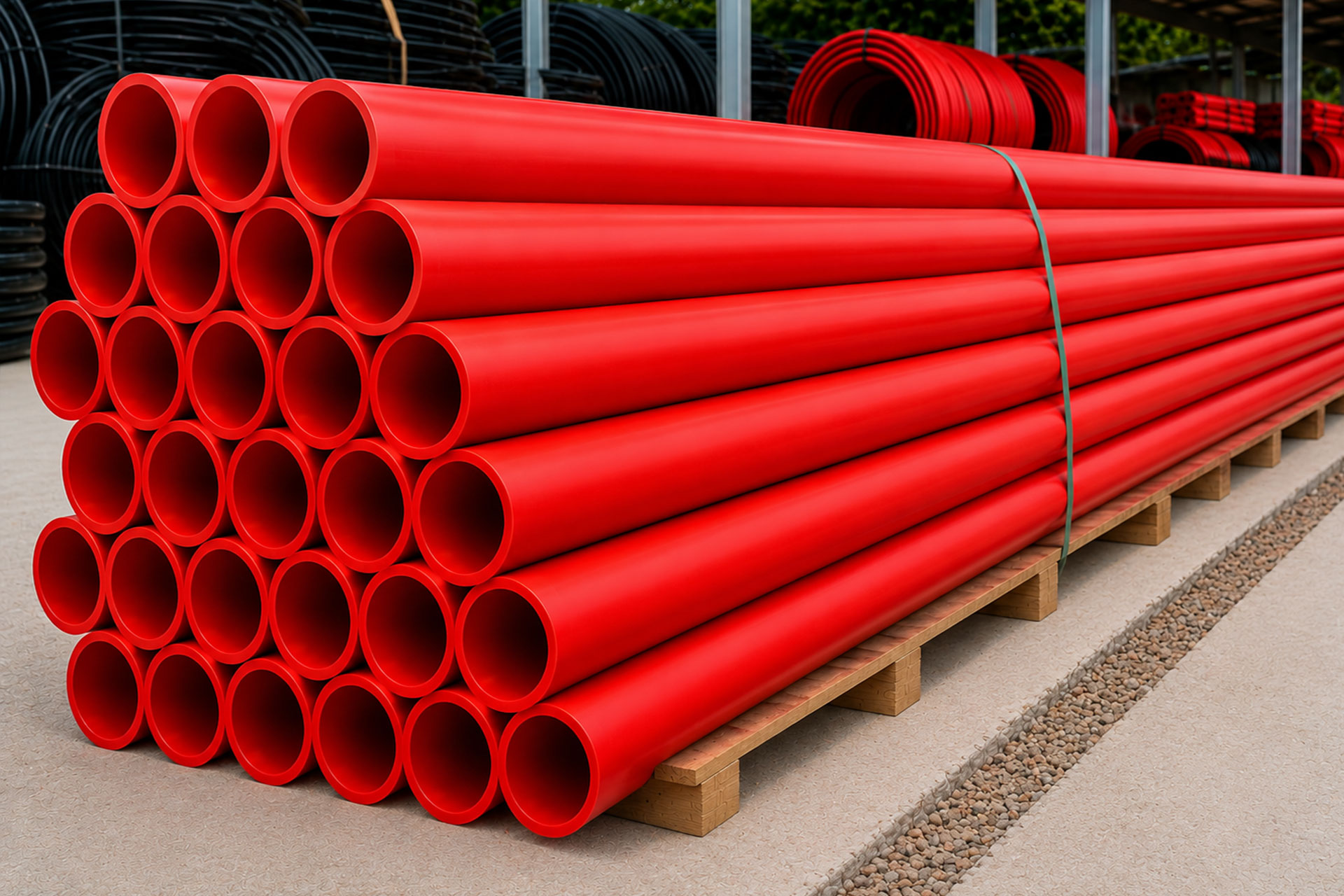 HDPE Electrical Conduit Pipes
